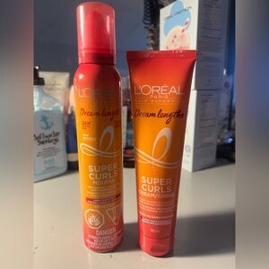 L'Oreal Paris Super Curls Mousse and Cream